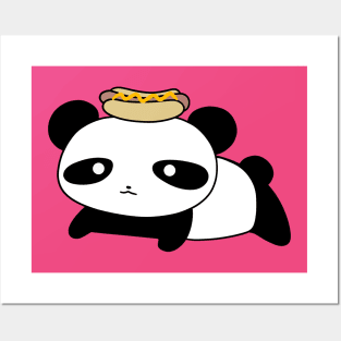 Hotdog Panda Posters and Art